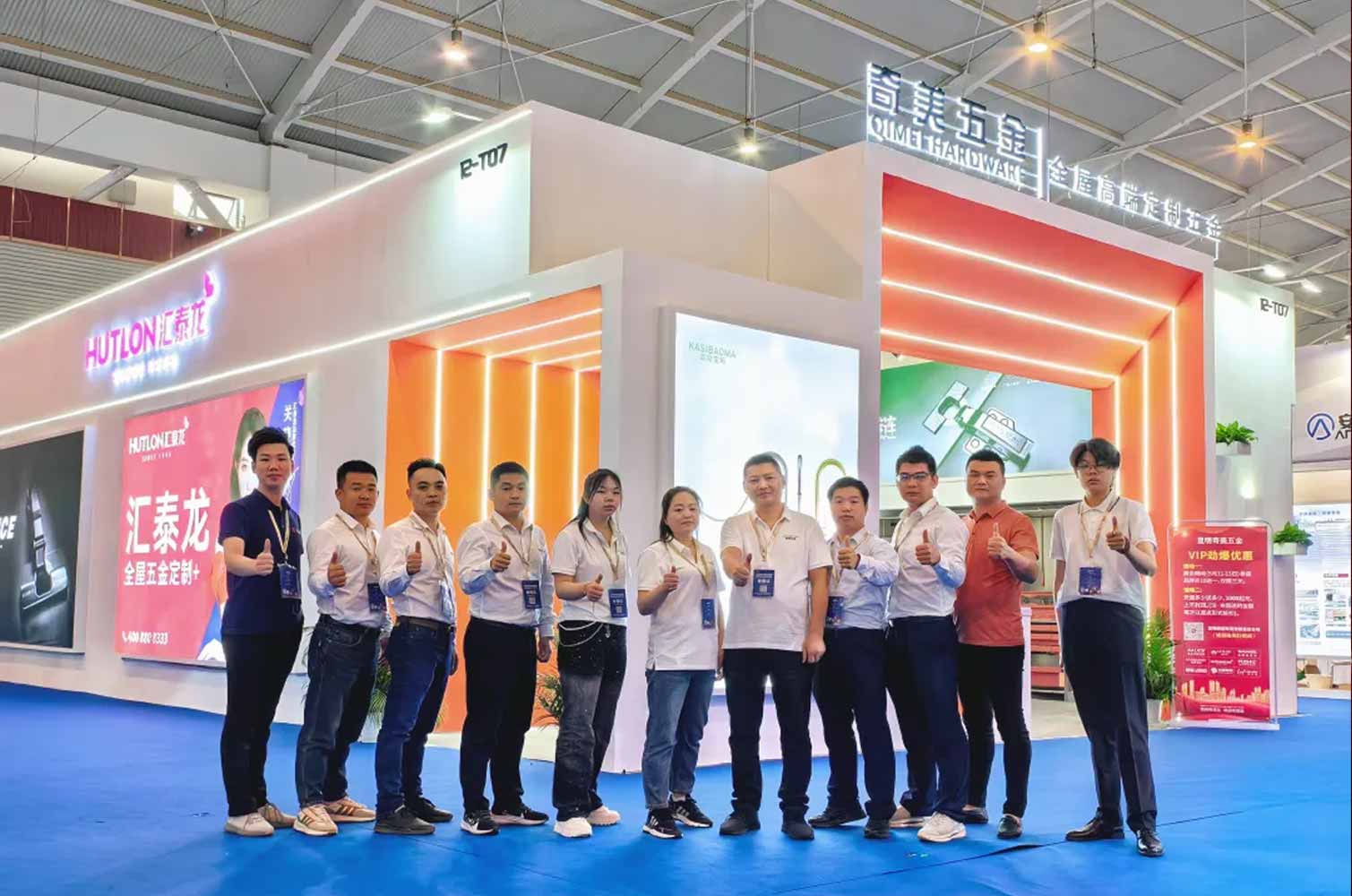 齐心协力,携手共赢丨汇泰龙全屋五金震撼亮相2024云南建博会!